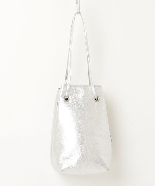 「marco masi」 トートバッグ ONE SIZE シルバー レディース_画像2