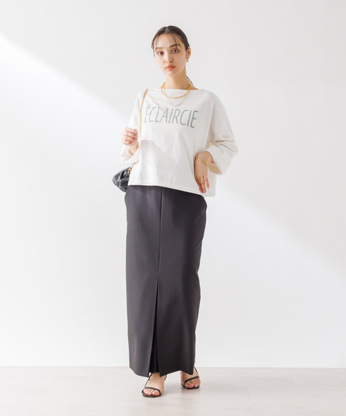 「Rouge vif」 タイトスカート 36 アイボリー レディース_画像7