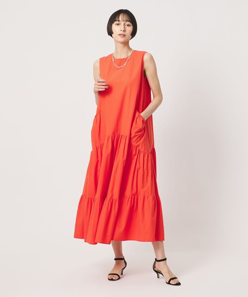 【新品・未着用 UNITED ARROWS】お値下げしました　マキシワンピース UNITED ARROWS（ユナイテッドアローズ） ワンピース ポケット