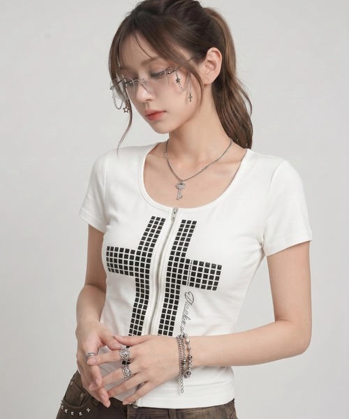 KOM（ドットコム） tシャツ 半袖 A'GEM/9 × 「.KOM/ドットケーオーエム