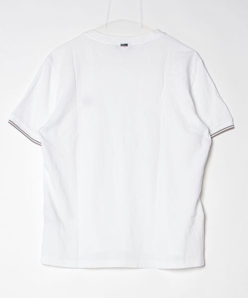 HERNO（ヘルノ） ワンポイント半袖Tシャツ 48 ホワイト メンズ