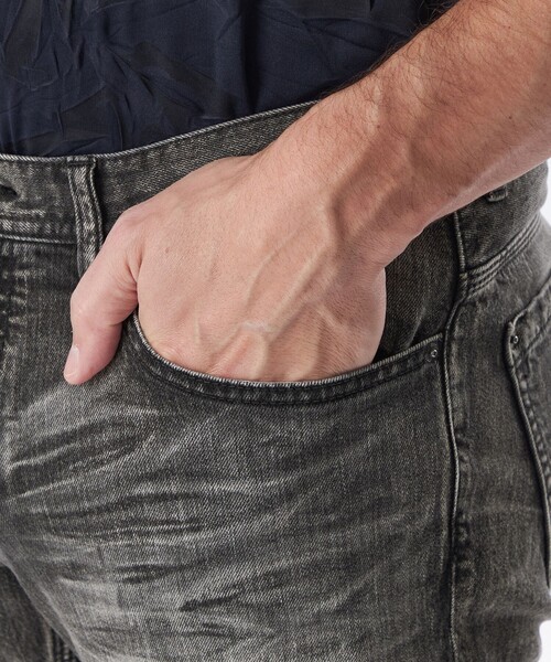 「EPOCA UOMO」 デニムパンツ 48 グレー系その他2 メンズ_画像8