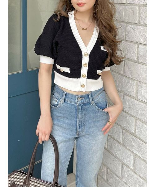LILY BROWN（リリーブラウン） カーディガン 「LILY BROWN×MARY QUANT
