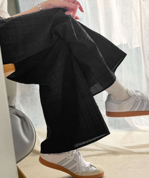 「classicalelf」 イージーパンツ X-LARGE ブラック レディース_画像6
