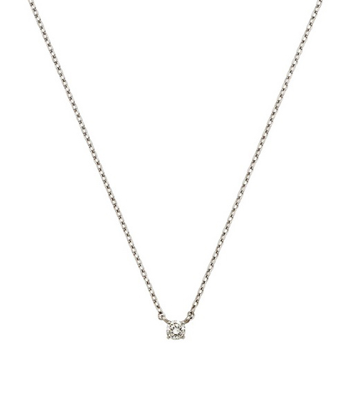 VENDOME AOYAMA ネックレス プラチナ ダイヤモンドキャトル