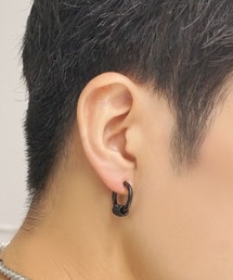 SBG by 7JEWELRY ピアス 5連リングフープピアス メンズ