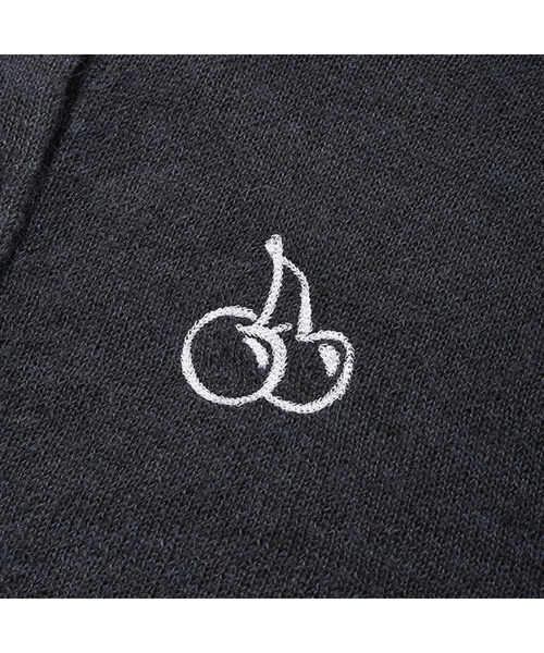 カーディガン KIRSH MIDDLE CHERRY KNIT SLIM CARDIGAN LS