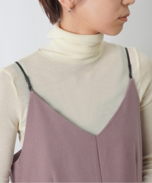 新品】LUCA/LADY LUCK LUCA ／綿カシミヤ タートルカットソー