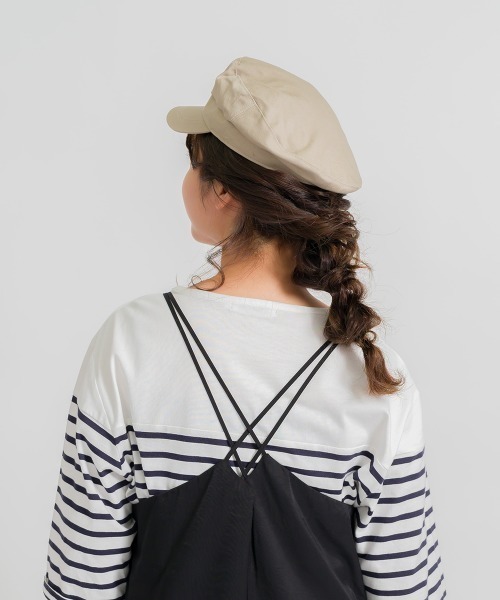 カンビオ　キャスケット　新品未使用 CAMBIO(カンビオ)】Organic Cotton Cordura Rip stop Hat ハット