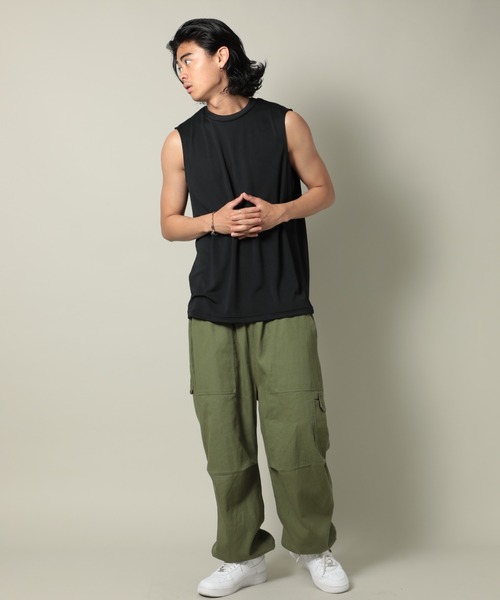LIFEMAX - ライフマックス ノースリーブ LIFEMax Tシャツ レディース タンクトップ LIFEMAX タンクトップ ノースリーブ 「LIFEMAX」ノースリーブT