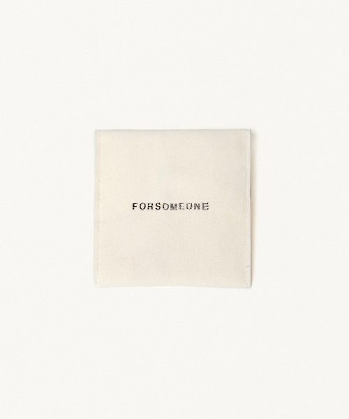 ネックレス FORSOMEONE GRADATION NECKLACE SILVER メンズの画像
