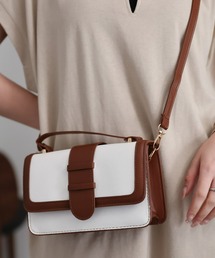 sakishimatokyo ショルダーバッグ バッグ パイピングフラップ