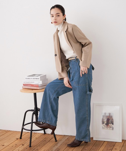 beauty&youth デニムペインターパンツ　M BEAUTY&YOUTH UNITED ARROWS（ビューティーアンドユース