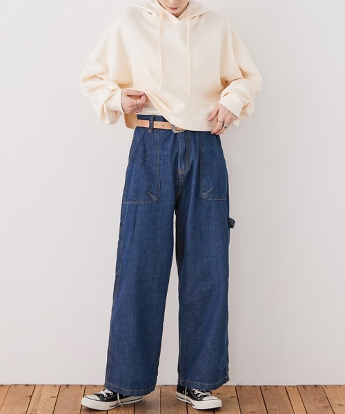 Fashion Letter ジーンズ デニム デニムパンツ 「M-4L」デニム