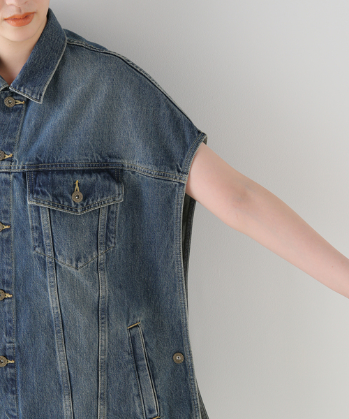 Spick＆Span ジャケット Gジャン 51/2 3RD_PONCHO_DENIM