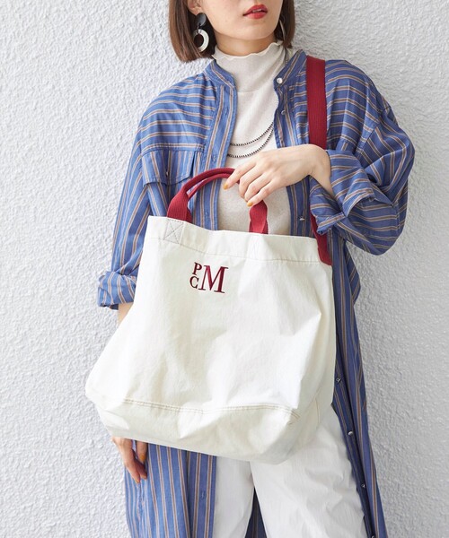 【PARROTT CANVAS】PCM CANVAS TOTE アダムエロペ PCM CANVAS TOTE