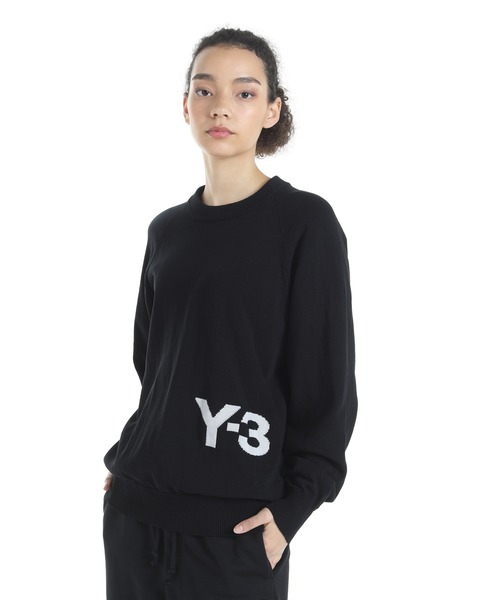 Y-3 セーター ニット KNIT CREW メンズ レディース : ZOZOTOWN Yahoo