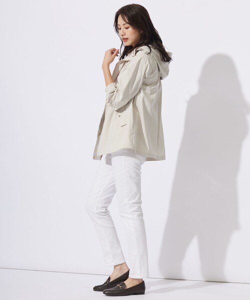 【美品】J.PRESS(ジェイプレス)マイクロタフタフーデッドショートコート/L 楽天市場】【SALE／30%OFF】【洗える・撥水】マイクロタフタ