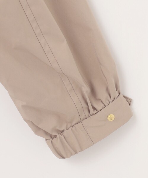【美品】J.PRESS(ジェイプレス)マイクロタフタフーデッドショートコート/L J.PRESS コート アウター 「洗える・撥水」マイクロタフタ