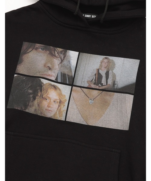 パーカー /Little sunny bite/Vincent Gallo x little sunny bite photo hoodie レディー Little sunny bite パーカー 「8」「it」「Little bite」Vincent