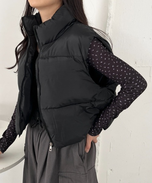 CANAL JEAN リバーシブルコンパクトダウンベスト BlackxMango_1_1650x.jpg?v=