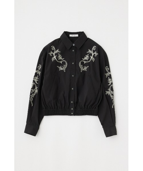 マウジー MOUSSY OVERSIZED RACING ブルゾン （BLK