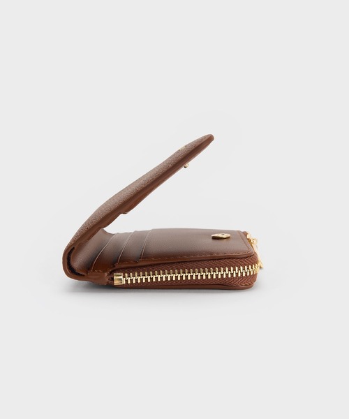 CHARLES ＆ KEITH 財布 トップジップ スモールウォレット
