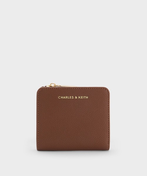 CHARLES ＆ KEITH 財布 トップジップ スモールウォレット