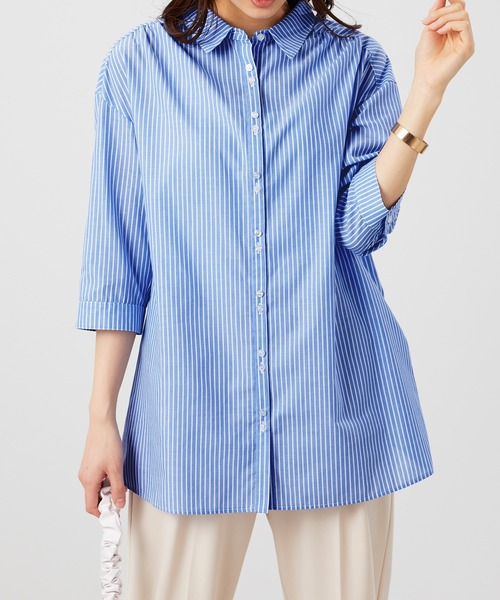 バーバリーブルーレーベル リボン チュニック ブラウス y2k ホースロゴ