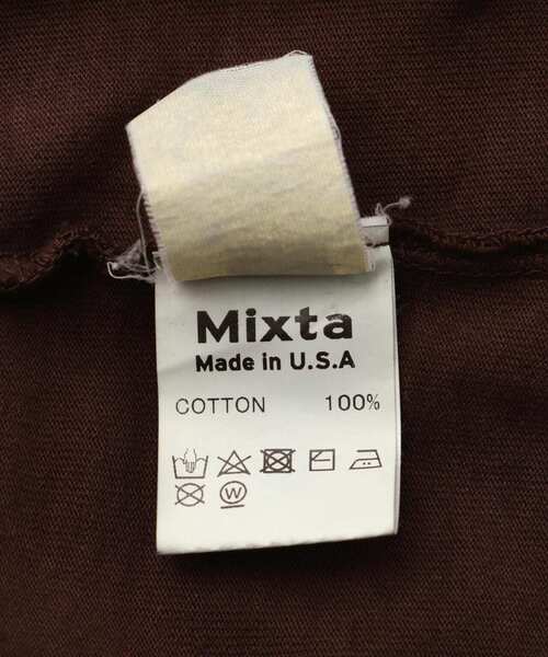 トップス MIXTA MIXTA tシャツ MIXTA/ミクスタ CREW NECK STOP LITTERING T