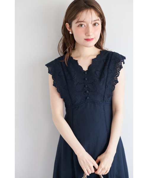 tocco closet（トッコ クローゼット） ワンピース ウエストりぼん付き