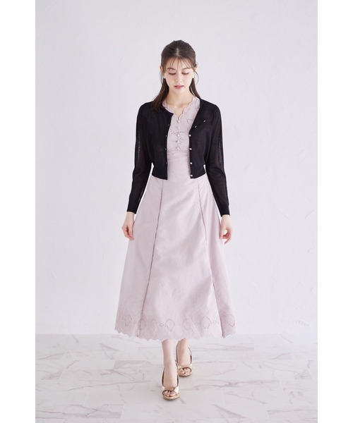 tocco closet（トッコ クローゼット） ワンピース ウエストりぼん付き