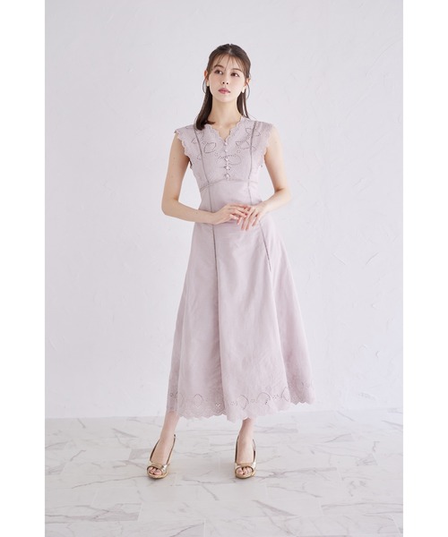 tocco closet（トッコ クローゼット） ワンピース ウエストりぼん付き