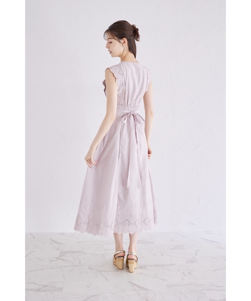 tocco closet（トッコ クローゼット） ワンピース ウエストりぼん付き