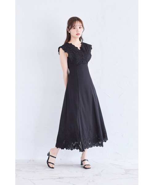 tocco closet（トッコ クローゼット） ワンピース ウエストりぼん付き