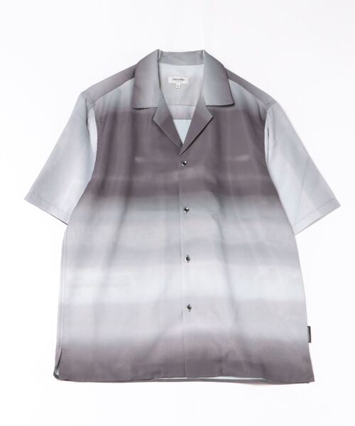Renoma メンズ Lサイズ シャツ renoma HOMME シャツ 「ストレッチ 開襟」レノマ オム