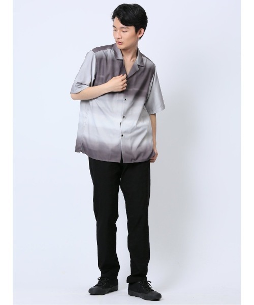 hazama グラデーションシャツ グラデーション シャツ | ファッション通販サイト NUGU