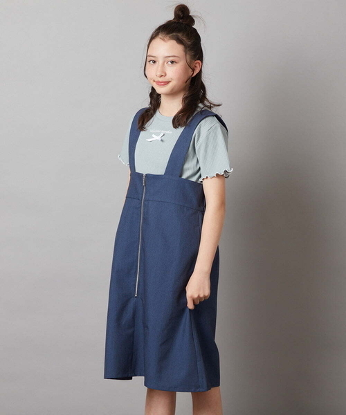 a.v.v ワンピース 「140-150」サスペンダー付きジャンパー