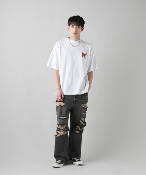 ◆Ed Hardy◆フライト プレミアム Tシャツ 送料込 Ed Hardy Affliction アフリクション Tシャツ ホワイト 04 半袖