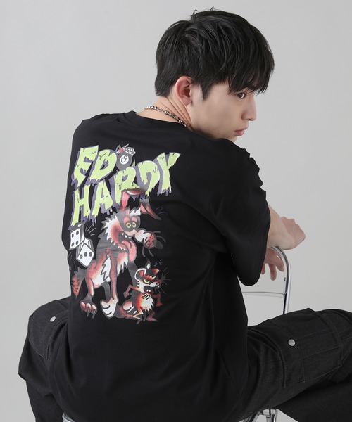 エドハーディーバック Ed Hardy tシャツ Buyer's Select/ED HARDYアートバックプリント