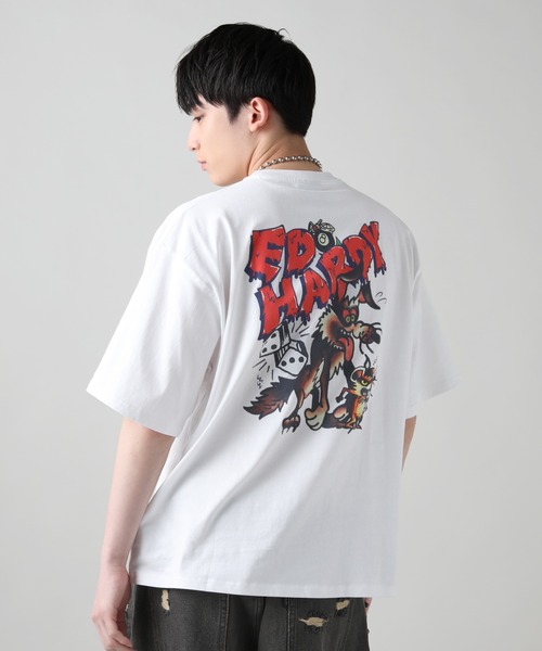 エドハーディーバック Ed Hardy tシャツ Buyer's Select/ED HARDYアートバックプリント