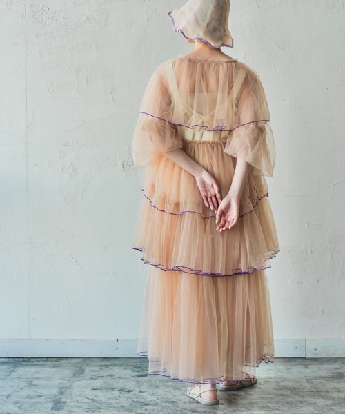 【最終値下げ！】orient millinery ラナンチュールドレスブラック 中古・古着通販】ORIENT MILLINERY (オリエントミリナリー) チュール