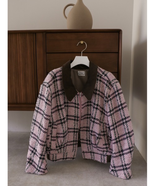 【Katrin TOKYO】cocoon tweed blouson cocoon tweed blouson | Katrin TOKYO