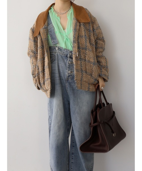 セール】cocoon tweed blouson（ブルゾン）｜Katrin TOKYO