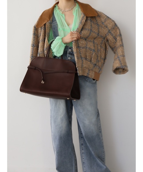 cocoon tweed blouson | Katrin TOKYO
