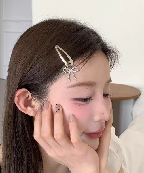 ヘアピン ribbon hair clip 2Set : ZOZOTOWN Yahoo!店 - 通販 - Yahoo