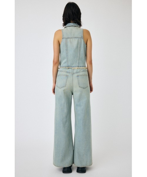 MOUSSY オールインワン SLEEVELESS REMAKE ジャンプスーツ