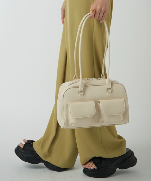 【極美品】ザラ　トートバッグ　ハンドバック　マルチカラー　おしゃれ 極美品】ザラ トートバッグ ハンドバック マルチカラー おしゃれ
