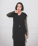ドレス 「ANDRESD」back sheer...の詳細画像1