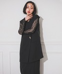 ドレス 「ANDRESD」back sheer...の詳細画像2